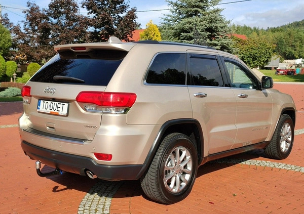 Jeep Grand Cherokee cena 97000 przebieg: 115000, rok produkcji 2014 z Dobra małe 781